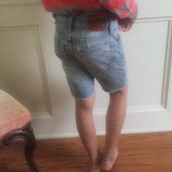 Polo Ralph Lauren distressed vintage style shorts - Picture 7 of 8